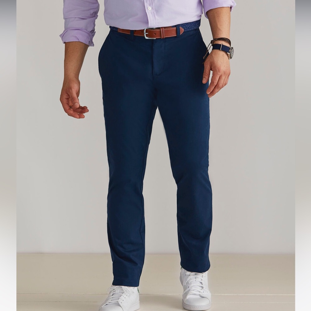 Vineyard vines Stretch Breaker Pants color vineyard navy